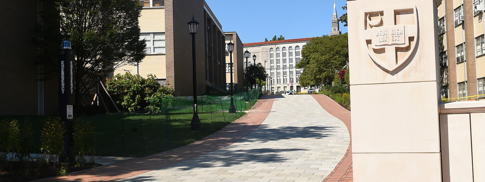 Entranceway of campus